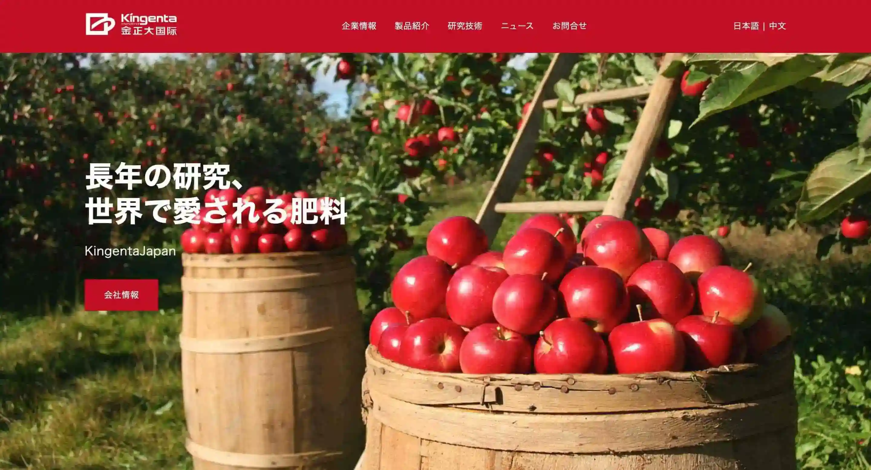 貿易会社コーポレートサイト